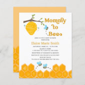 Budget mammie om Baby shower uit te nodigen (Voorkant / Achterkant)