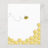 Budget mammie om schattig Baby shower uitnodiging (Achterkant)