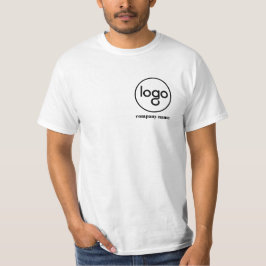 budget mannen wit t-shirt