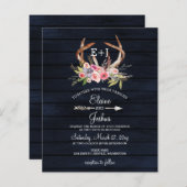 Budget marine Antlers Land Weddenschap (Voorkant / Achterkant)