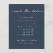 BUDGET marine kalender Sla datum op Flyer (Voorkant)