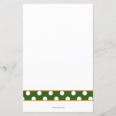 Budget Martini St Patricks Day Party Invitation (Achterkant)