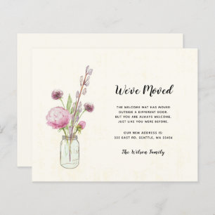 Budget Mason Jar We hebben nieuwe adreskaarten ver