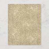 Budget Masquerade Blush Roze Goud Glitter Verjaard (Achterkant)