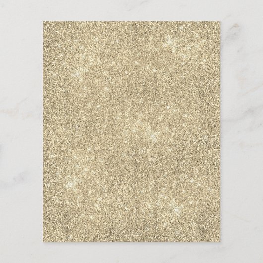 Budget Masquerade Paarse Gouden Glitter Verjaardag (Achterkant)