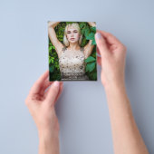 Budget Mastered It Gold Afstuderen Foto Announceme Flyer (Hand)