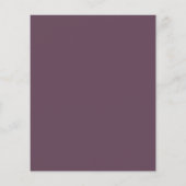 Budget Mauve Paars Joyful-kerstfoto (Achterkant)