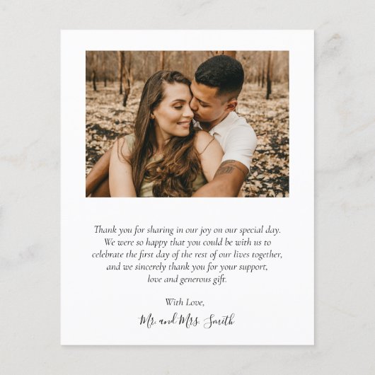 Budget Mauve Photo Collage Weddenschap Hartelijk d (Achterkant)