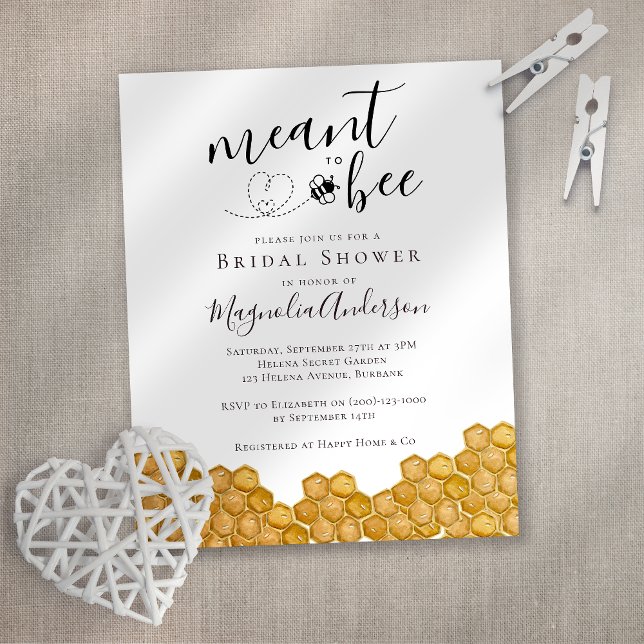 Budget Meent aan de uitnodiging van de Bridal van  (Creator heeft geüpload)