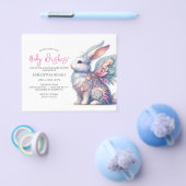 Budget Meisje Baby shower Lente Thema Flyer (Enkel)