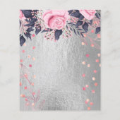 BUDGET  meisje-GEBEURTENIS of Sjabloon BEDRIJF Flyer (Achterkant)