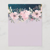 BUDGET  meisje-GEBEURTENIS of Sjabloon BEDRIJF Flyer (Voorkant)