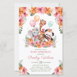 Budget Meisje Oerwoud Safari Baby Sprinkle