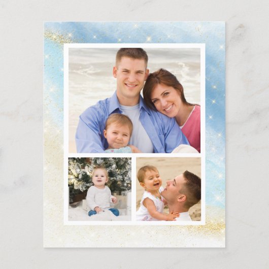 Budget Mele Kalikimaka Zee Turtle Beach Fotokaart (Achterkant)