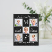 Budget Memorial Elegant 5 Foto Funeral Hartelijk d (Staand voorkant)