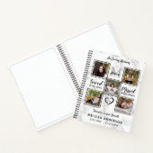 Budget Memorial Fotocollage Sympathie Funeral Notitieboek (Binnen)