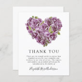 BUDGET Memorial - Hartelijk dank | Hydrangea Heart (Voorkant / Achterkant)