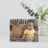 Budget Meowy kerstkat kerstfeestdag Foto (Staand voorkant)