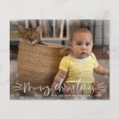 Budget Meowy kerstkat kerstfeestdag Foto (Voorkant)