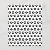 BUDGET Meowy kerstpas met kerstmis Kaart (Achterkant)