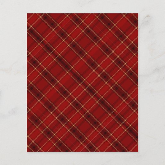 Budget Merry Alles Kerstmis Holly Foto (Achterkant)