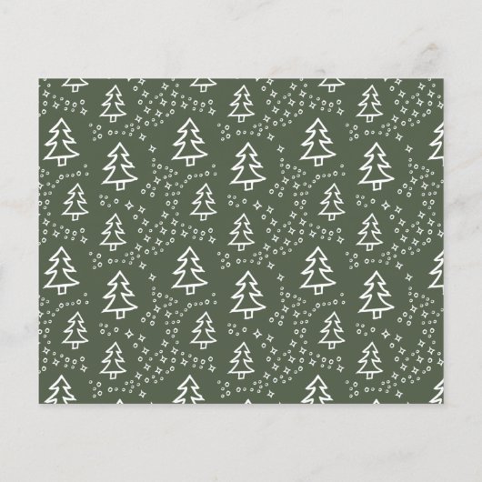 Budget Merry and Bright Photo Holiday Kaart (Achterkant)