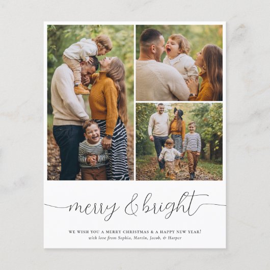 Budget Merry & Bright 3 Fotokerstfeestdag (Voorkant)