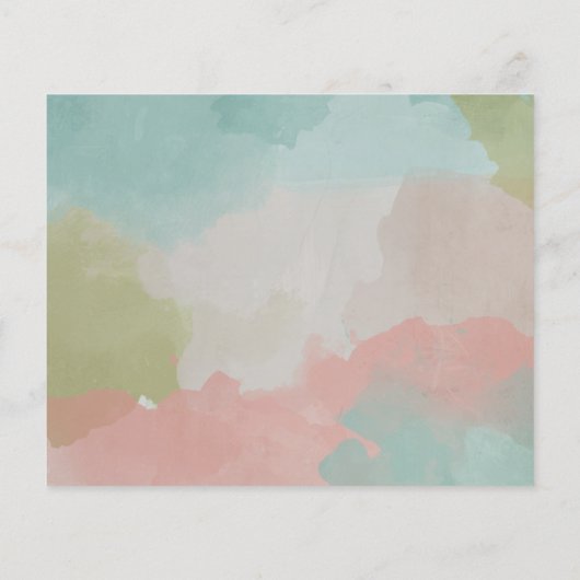 Budget Merry Bright Abstract Photo Holiday Card (Achterkant)