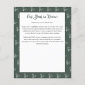 Budget Merry kerstboom 4 Foto Jaar in Review (Achterkant)