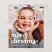 Budget Merry kerstcadeaubon (Voorkant)