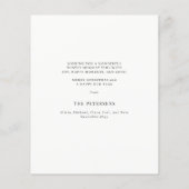 Budget Merry kerstfoto greenery vakantiekaart (Achterkant)