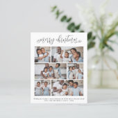 Budget Merry kerstinzending 6 Foto Holiday (Staand voorkant)