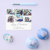 Budget Merry Kerstle Chic 5 Foto Flyer (Enkel)