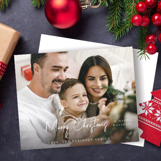 Budget Merry Kerstminimalist H Foto