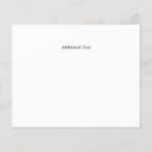 Budget Merry Kerstmis Foto Flyer (Achterkant)