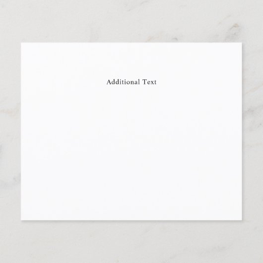 Budget Merry Kerstmis Foto Flyer (Achterkant)