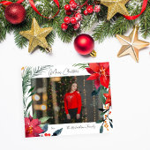 Budget Merry Kerstmis Foto Flyer