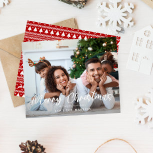 Budget Merry Kerstmis Fun Script Photo HH