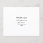 Budget Merry kerstscript 8 Photo Holiday Kaart (Achterkant)