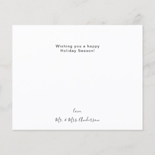 Budget Merry & Married Gold Multi Photo Flyer (Achterkant)