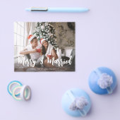 Budget Merry & Married Minimalist H Foto Flyer (Enkel)