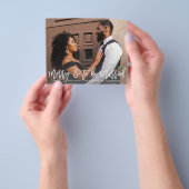 Budget Merry & To Married Engaged - Holly Foto Flyer (Hand)