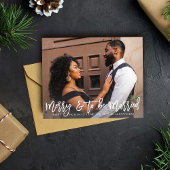 Budget Merry & To Married Engaged - Holly Foto Flyer