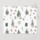 Budget Merry & To Married w Stocking Photo Flyer (Achterkant)