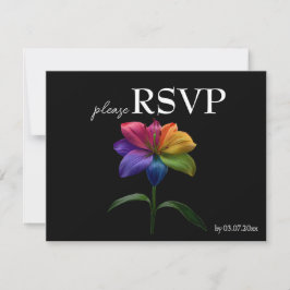 🌈 Budget met menu RSVP Technicolor Love