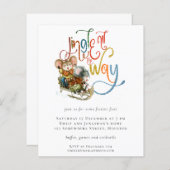 Budget Mice Jingle helemaal tot Kerstmis uitnodige (Voorkant / Achterkant)