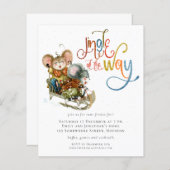 Budget Mice Jingle helemaal tot Kerstmis uitnodige (Voorkant / Achterkant)