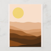 Budget  Mid Century Desert Bruiloft (Achterkant)