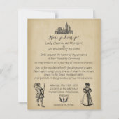 BUDGET middeleeuwse Renaissance Faux perkament bru (Voorkant)