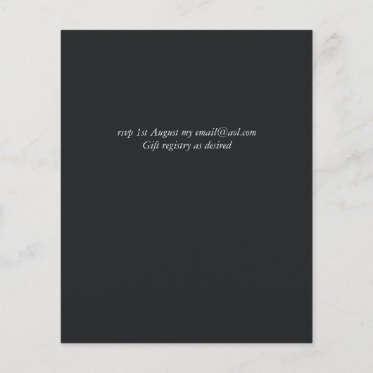 Budget Middernachtblauw Blad Trouw Ampersand (Achterkant)